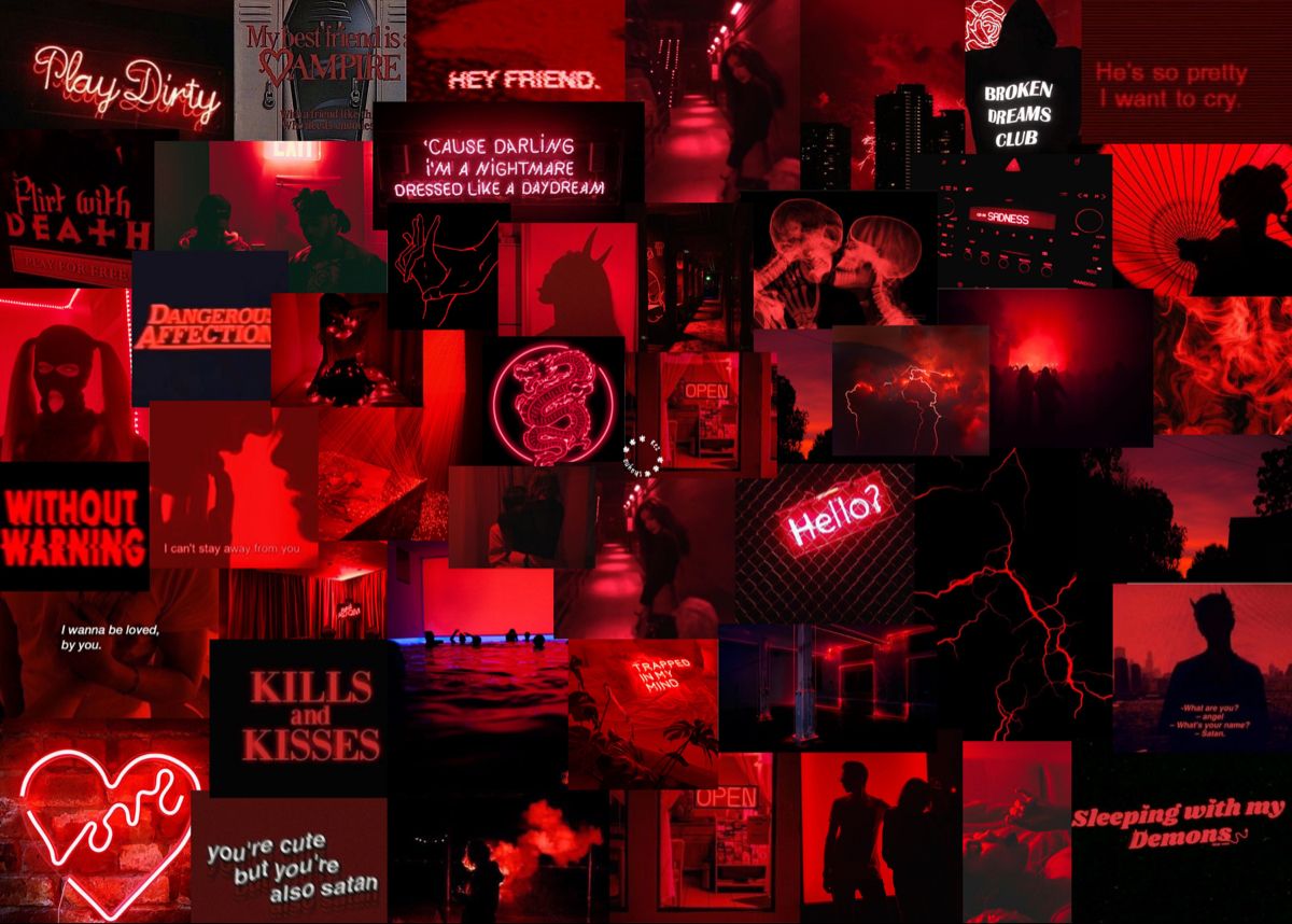 Featured image of post Aesthetic Wallpapers For Laptop Red And Black