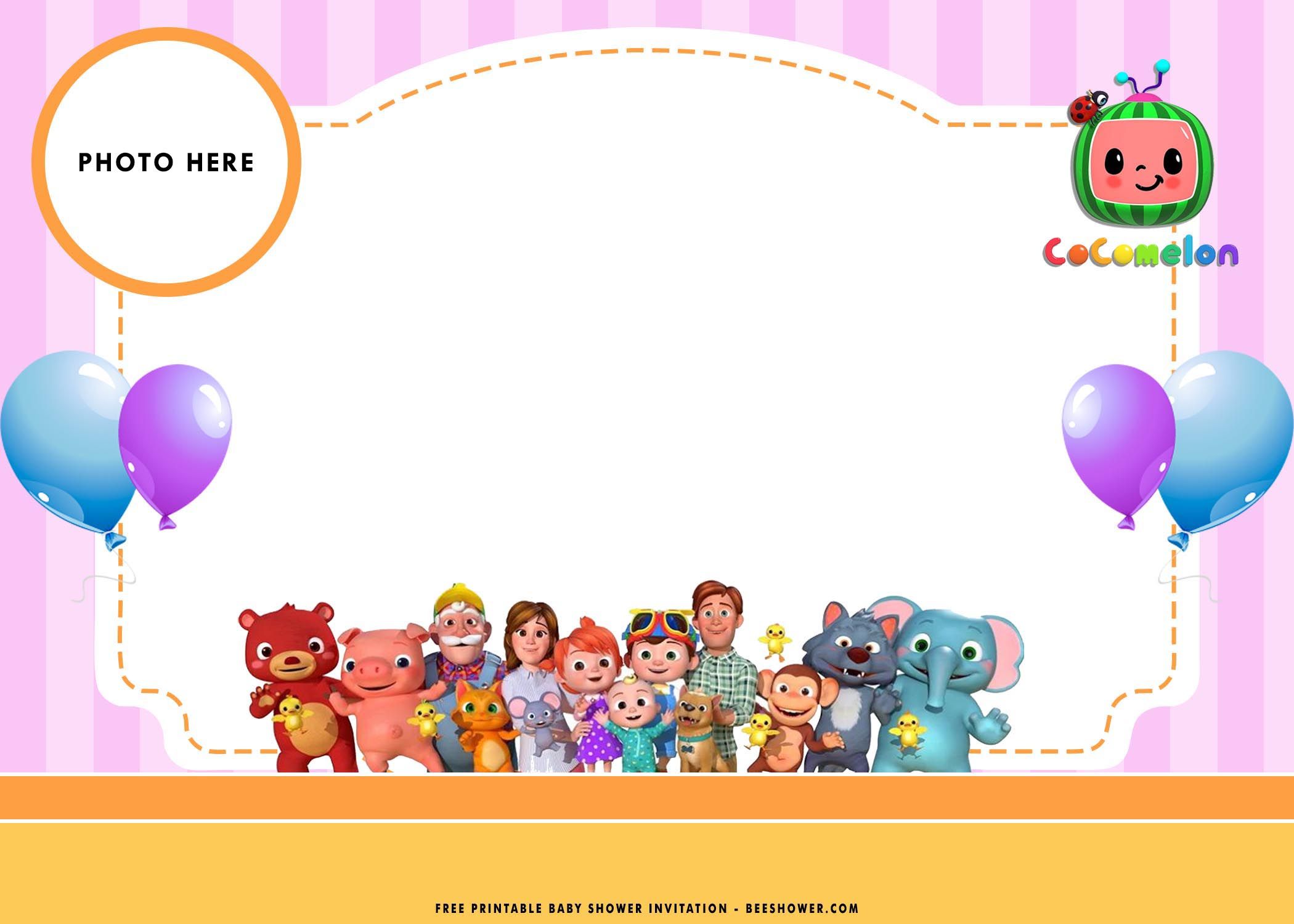 Featured image of post Cocomelon Birthday Invitation Free