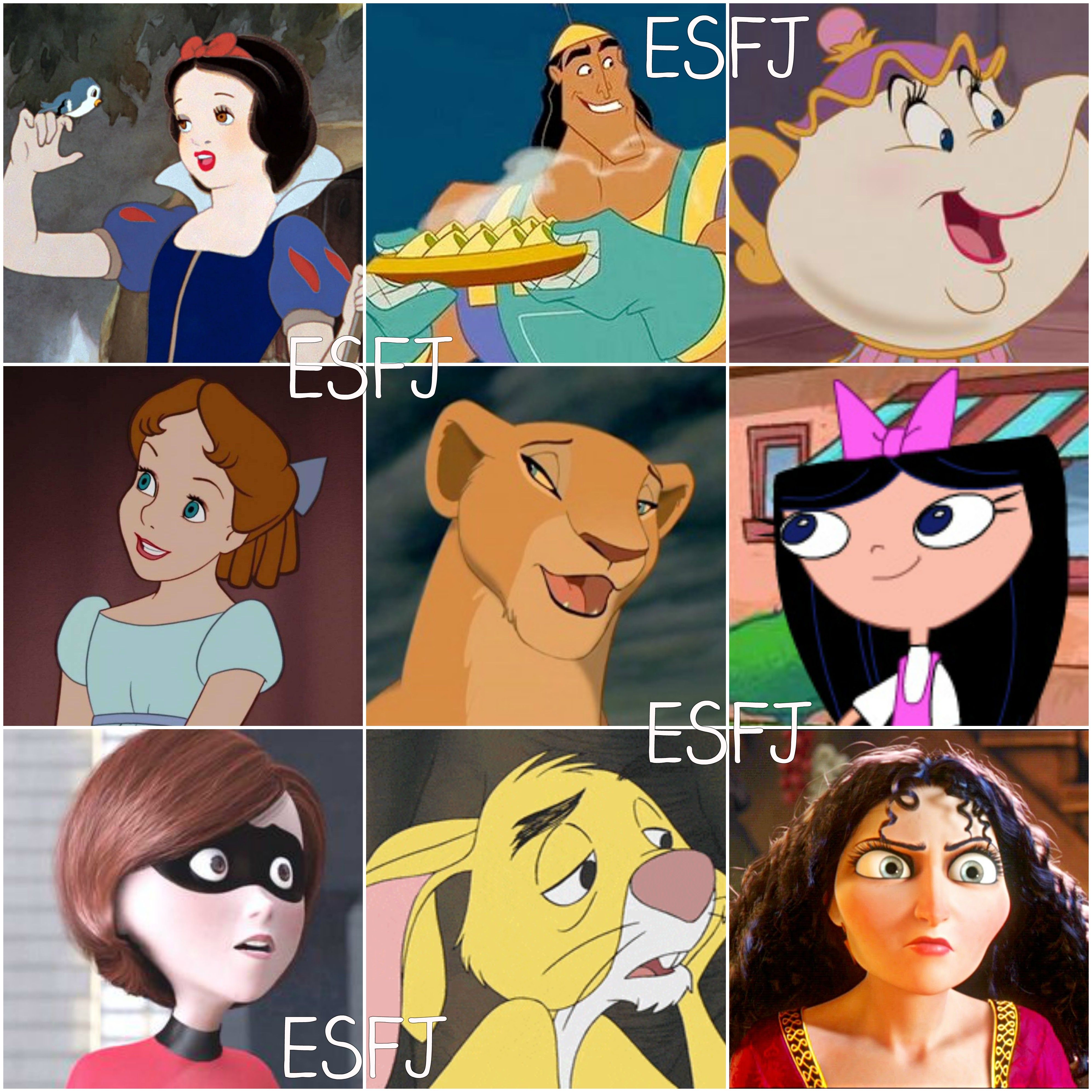 Featured image of post Esfj Disney Characters