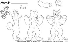 Featured image of post Furry Ref Sheet Blank