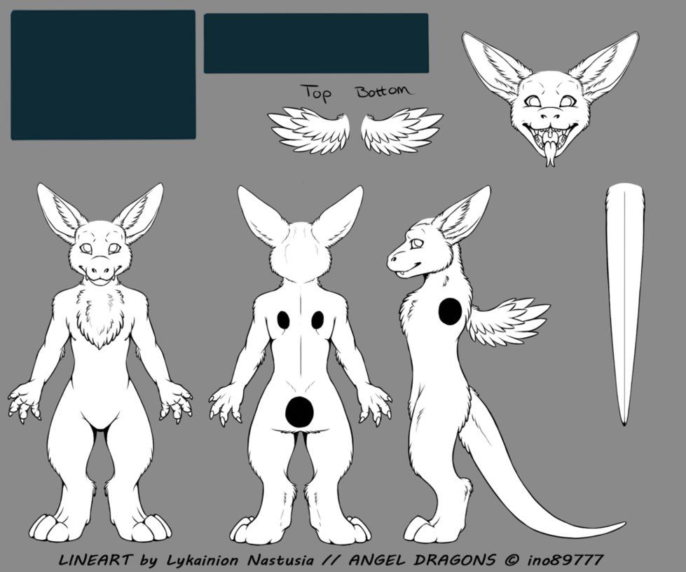 Featured image of post Furry Ref Sheet Dragon