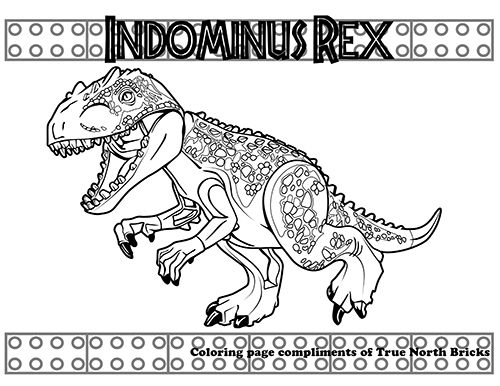 Featured image of post Indominus Rex Coloring Page Lego