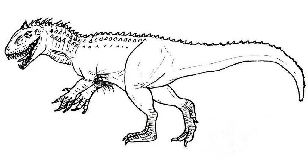 Featured image of post Indominus Rex Coloring Pages Dinosaurs