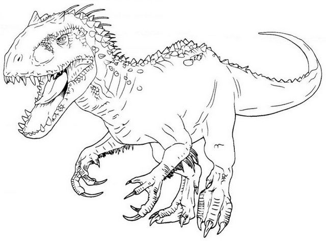 Featured image of post Indominus Rex Coloring Pages To Print