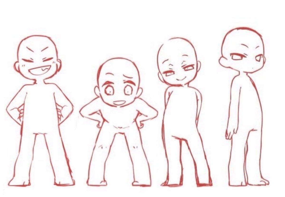 Featured image of post Male Chibi Drawing Base