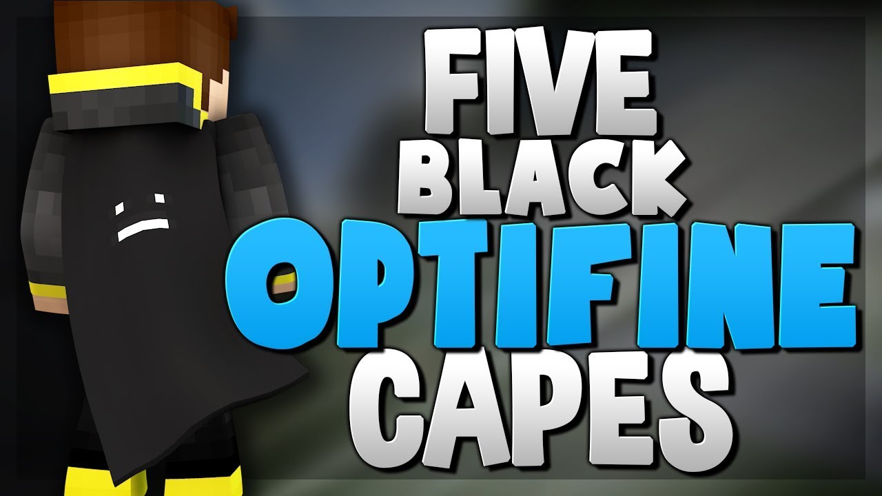 Featured image of post Optifine Cape Designs Black