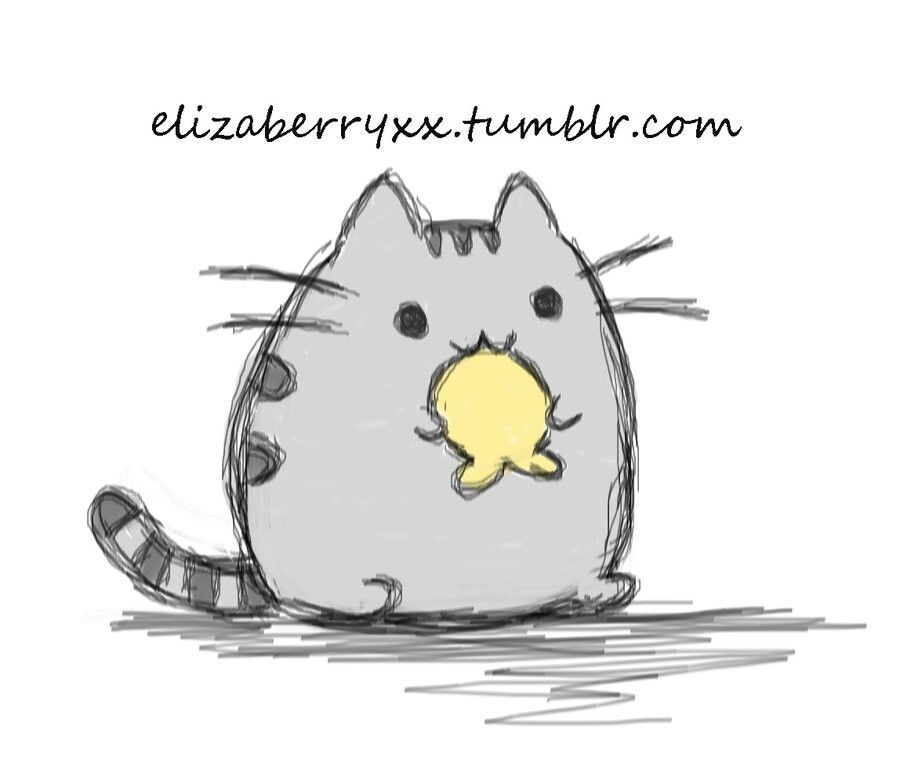 Featured image of post Pusheen Derpy Cat Drawing